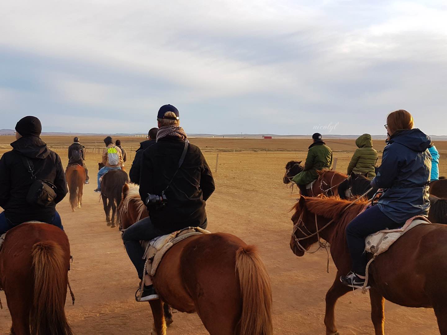 Horse Riding Xilamuren Grassland Inner Mongolia