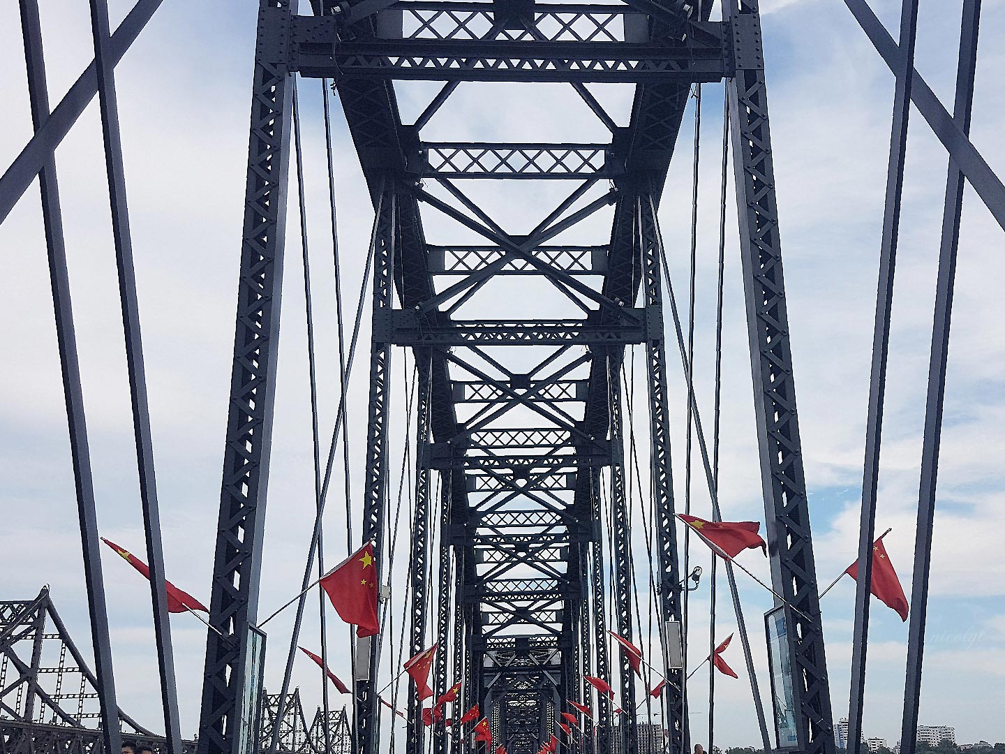 yalu river friendship bridge dandong china