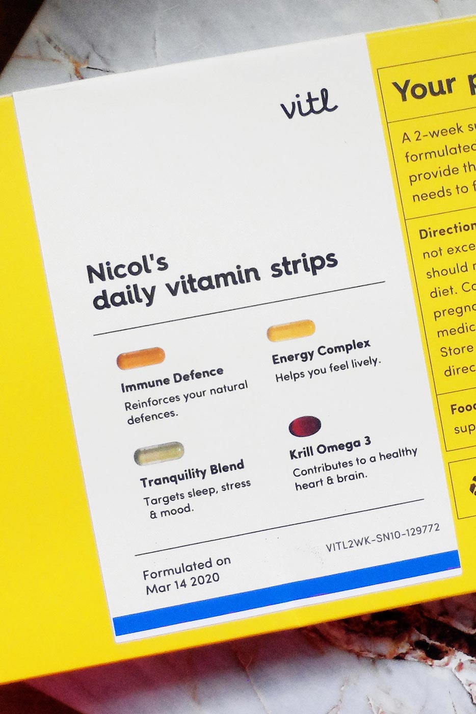 vitl vitamin pack 2 week trial