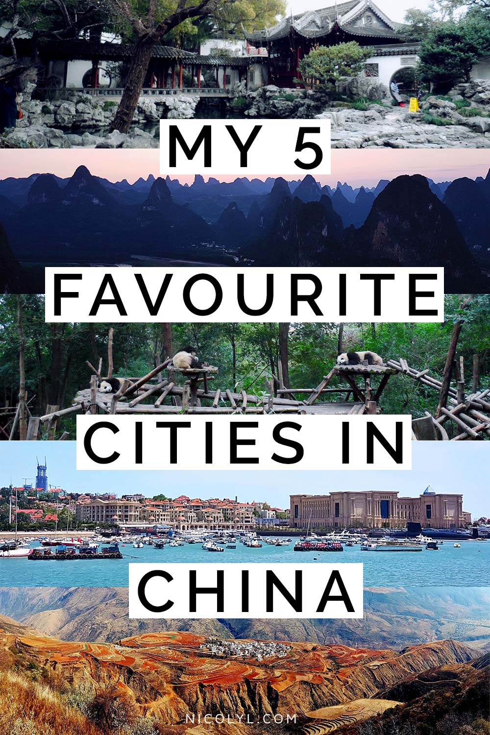 top 5 favourite chinese cities in china pinterest pin
