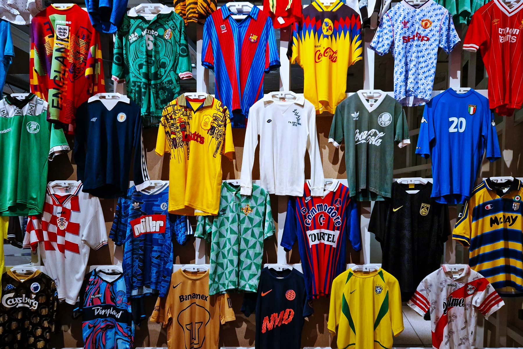 Vintage football shirts dublin shop